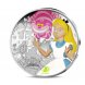 Foto 1: Cl�ssicos animados da Disney - Alice no Pa�s das Maravilhas Moeda de prata de 10�, colorida - qualidade Proof, ano 2026