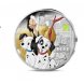 Foto 1: Cl�ssicos da anima��o da Disney - 101 D�lmatas Moeda de prata de 10�, colorida - qualidade Proof, ano 2026