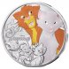 Foto 1: Fran�a �10 2025 Disney Os Aristogatos. Cor prata.