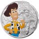 Foto 1: Fran�a �10 2025 Disney Toy Story. Cor prata.