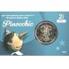 Foto 1: Coincard It�lia 2026 Pin�quio 2 Euro Comemorativa FDC