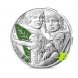 Foto 0: SKU 10041404990005 O Senhor dos An�is Moeda de prata de 100� - Folha de L�rien - Qualidade Comum Vintage 2026
