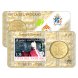Foto 0: Cart�o Vaticano com Selo 1.30e Moeda 2025 .